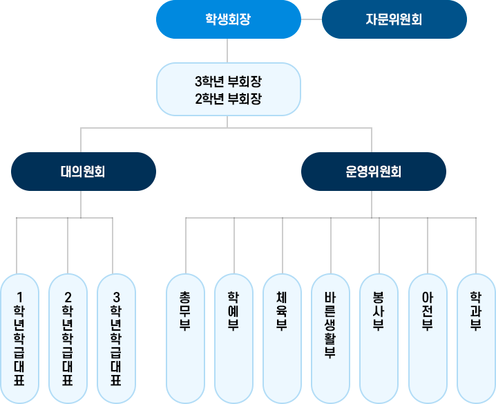 학생회 조직도 이미지